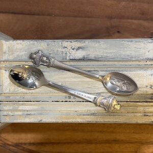 Vintage Rolex Souvenir Spoons "Bucherer of Switzerland"